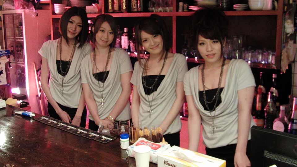 Girls from the night club are very naughty (Anna Kirishima, Haruka Sasano, Hinata Hyuga, Kana Suzuki)