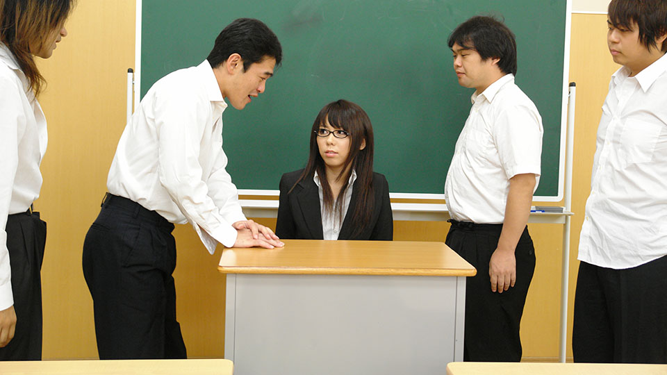 Hot teacher Maho Sawai gets rammed at school (Maho Sawai)